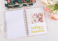 Vente en gros d'échantillon gratuit personnalisé Agenda à couverture rigide 2024 2025 Agenda hebdomadaire mensuel à spirale Journal Planner Notebook
