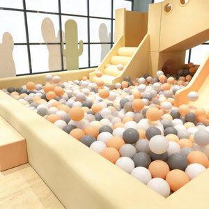 Ensemble de jeux d'intérieur en mousse souple et sécurisée avec toboggan, <span class=keywords><strong>piscine</strong></span> <span class=keywords><strong>à</strong></span> balles et jouets d'escalade modulaires, équipement de jeu souple pour salle de jeux et <span class=keywords><strong>crèche</strong></span> - Product Image 4