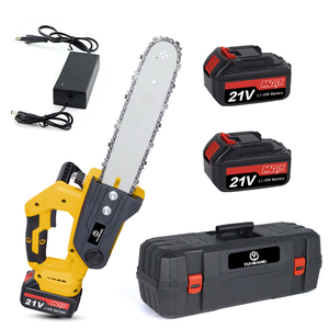 Motosierra de Litio sin Escobillas de Alta Potencia F FDLJ de 12 Pulgadas, Motosierra Inalámbrica Recargable de Una Mano, Sierra Portátil para Cortar Madera - Product Image 1