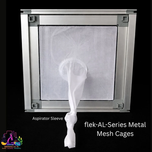 Advanced Reusable Insect Rearing Cage Stainless Steel Mesh Front Panel Customizable Cube Design for Laboratory Use OEM - Product Image 3