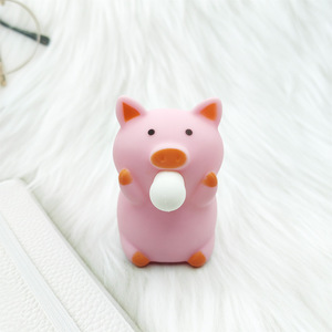 Vente Flash : Jouet Anti-Stress Sensoriel en TPR, Cochon Mignon qui Souffle des Bulles, Boule à Remontée Lente pour Enfants et Adultes - Product Image 5