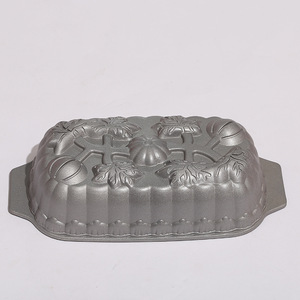 Bán buôn thiết kế mới đúc nhôm bánh khuôn không dính hoa nhôm bánh chảo để nướng - Product Image 2