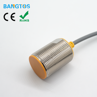 Sensor Proximitas Induktif M30 DC 3 Kawat 15mm Flush 12-24V Normally Open Approach Inductivos Sensor