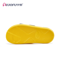 Sandales en EVA Luofu pour enfants, pantoufles à semelle souple, sandales de sport d'extérieur, pantoufles en EVA