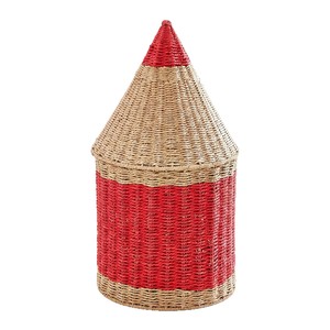 Pencil Shaped Childrens <b>Storage</b> <b>Basket</b> Paper <b>Rope</b> Woven Toy Organizer Large Capacity Handmade Standing Type Round - Product Image 5