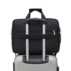 Sacoche d'ordinateur portable 15,6 pouces en toile Oxford, grande mallette de messagerie d'affaires, sac à bandoulière tendance et abordable pour étudiants - Product Image 5