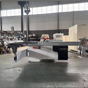 Scie à table coulissante industrielle robuste 3200 mm, scie à panneaux de précision, machine de découpe pour le travail du bois, <span class=keywords><strong>Sierra</strong></span> De Mesa Deslizante - Product Image 4
