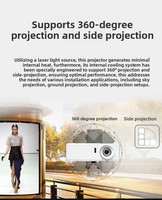 Projecteur Optoma YSW8217ST Laser à courte focale pour salle de banquet, restaurant, DLP 1080P, 3500 ANSI lumens, portable