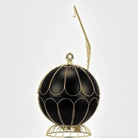 Plat à chafing de luxe sphérique en acier inoxydable 8L avec support pour buffet, idéal pour l'hôtellerie haut de gamme, les mariages et la restauration événementielle