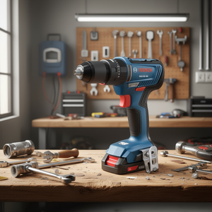 Perceuse à percussion sans fil Bosch GSB18V-490N, moteur sans balais Li-ion, 18V, vitesse variable, mandrin sans clé, outil électrique professionnel - Product Image 2