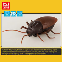 Juguete de Control Remoto por Radio, Simulación de Cucaracha Eléctrica, Control Remoto Infrarrojo, Juguete Divertido con Mal Olor, Juguete para Mascotas