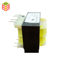 Transformateur de puissance 110V/220V/230V vers 6V/9V/12V/15V/18V/24V Montage sur circuit imprimé Fréquence 50Hz avec options de tension de sortie 48V/36V