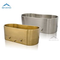 Produsen Bak Mandi Es Stainless Steel, Pemasok Bak Celup Dingin Kustom untuk Komersial OEM