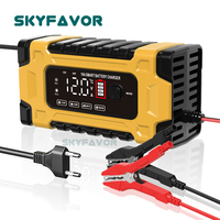 Nouvelle arrivée chargeur de batterie de réparation d'impulsion 12V 10A 24V 5A chargeur de batterie de voiture de moto de camion lourd rapide automatique universel