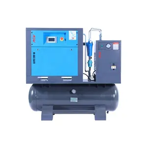 Electric Air Compressor 7.5KW 10HP All in 1 Screw Air Compressor 380V 50hz Fixed Speed Industrial Compressors M-GA7.5AFF