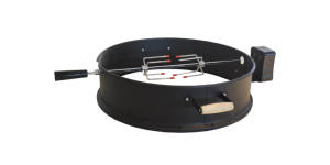 Anneau de rôtissoire pour poulet, au <span class=keywords><strong>charbon</strong></span> de bois chaud, bouilloire à moteur - Product Image 5