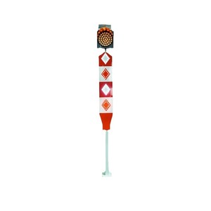 Poste de Advertencia para Cruce Peatonal Chuang An Yue con Energía Solar y LED, Modelo CS SW 889, para Cruce Peatonal con Advertencia Intermitente - Product Image 2