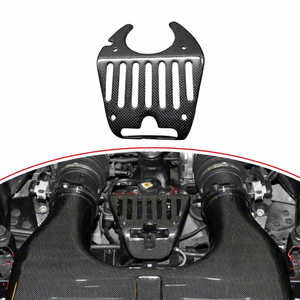 ชุดแต่งภายในรถยนต์ Ferrari 458 ฝาครอบล็อคเครื่องยนต์ คาร์บอนไฟเบอร์แห้ง แบบ OEM ราคาแข่งขัน - Product Image 1
