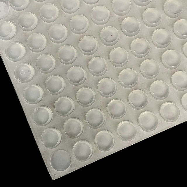 Clear Door Bumpers Round Silicone Feet Anti Collision Non Slip Adhesive Bumper Pads for Furniture Glass Table