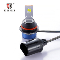 Diinii Y1-9004/9007 140W 12V Ampoule de phare LED Canbus en aluminium H1 H4 H7 Super Lumineuse 6500K 20000LM Certifiée CE Universelle