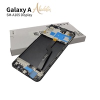 Assemblage d'origine Service Pack LCD A105 pour Samsung Galaxy A10 téléphone portable pièces réparées LCD avec boîtier de cadre