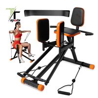 Appareil de musculation des fessiers et des cuisses à 6 niveaux de résistance avec coussinets rotatifs pour les jambes, idéal pour le fitness à domicile, vente en gros OEM
