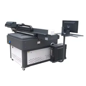 9060 6 Color Inkjet Printer UV Printing Machine Flatbed UV Printer