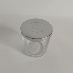 ขวดเทียนเคลือบสีเงินพร้อมฝาปิดสุดหรู - Product Image 4
