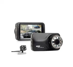 1080 P HD Dashcam Auto Video Recorder met 3 inch HD Display, Night versie, bewegingsdetectie en G-Sensor