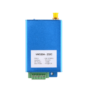VW320A 433/868MHz 100mW <span class=keywords><strong>RS232</strong></span> 2-FSK Si4463 RFワイヤレス送信機<span class=keywords><strong>UART</strong></span>インターフェース付き1km範囲1200bps-115.2kbpsデータレート - Product Image 1