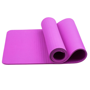 <span class=keywords><strong>TPE</strong></span> <span class=keywords><strong>Material</strong></span> de alta calidad de logotipo personalizado impreso esteras de Yoga antideslizante de 6mm de espesor, lavable - Product Image 5