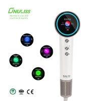 Secador de Pelo Profesional de Secado Ultra Rápido con Motor BLDC de Alta Velocidad, Pantalla LCD y Control Inteligente de Temperatura