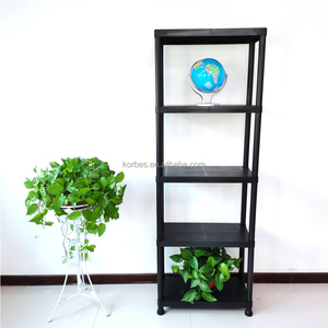 Boltless Plastic Storage Shelving Rack Racking System Stacking Racks And Shelves For Garden Garage Warehouse Office