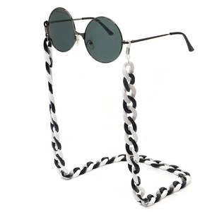 Hot Fashion femmes acrylique <span class=keywords><strong>lunettes</strong></span> de soleil chaîne <span class=keywords><strong>lunettes</strong></span> chaînes <span class=keywords><strong>lunettes</strong></span> de lecture suspendus cou <span class=keywords><strong>cordon</strong></span> <span class=keywords><strong>lunettes</strong></span> pièces support - Product Image 2