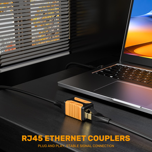 RJ45 Inline Coupler 2 gó<span class=keywords><strong>i</strong></span> Cat 8 Cáp Coupler, LAN Mạng Extender nữ để nữ tương thích vớ<span class=keywords><strong>i</strong></span> Cat7 Cat6 CAT5E - Product Image 5