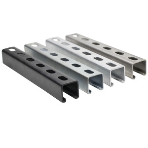OEM ODM Personnalisé, Profilé en U galvanisé électrique standard AiSi 41x21, Service de découpe de profilés Unitstrut pour la stabilisation sismique - Product Image 2