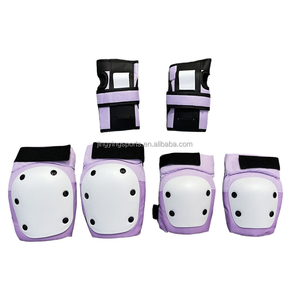 Shell + tissu d'épissage poudre pourpre (un ensemble de 6)