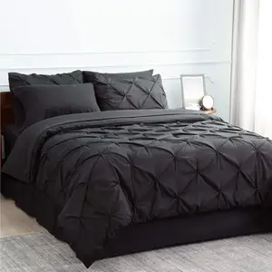 customized comforter set duvet cover bed sheet spreads bedsheet comforter bedding Luxury bed sheets 7pcs bedding