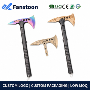 Ascia Multifunzionale per Sopravvivenza in Offerta, Lama in Acciaio 5Cr13 per Campeggio, Escursionismo, Caccia, Lavoro sul Campo, Emergenze - Product Image 1