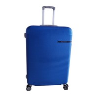 Ensemble de chariot avec logo ou marque personnalisé d'usine vente en gros de bagages de voyage ABS à bas prix valise rigide colorée bagage à main cabine