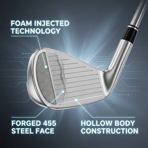 Fers de <span class=keywords><strong>golf</strong></span> forgés avec logo personnalisé # 2 # 3 # 4 fers de <span class=keywords><strong>golf</strong></span> utilitaires remplis de mousse pour golfeurs professionnels - Product Image 3