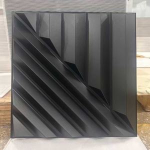 Paneles Decorativos de Pared Interiores Geométricos Modernos <span class=keywords><strong>en</strong></span> 3D de PVC Personalizados, Azulejos DIY de 19.7 x 19.7 Pulgadas para Sala de Estar, Vestíbulo, Dormitorio, Oficina, <span class=keywords><strong>TV</strong></span> - Product Image 5