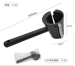 Nhà bếp đa chức năng gọt dao mô hình khắc khuôn PP nhựa hoa cán trái cây ưa thích cắt xoăn điêu khắc công cụ - Product Image 6