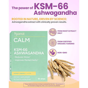 Tiras Orales de Ashwagandha OEM/ODM, Reduce el Estrés, Mejora la Claridad Mental, Sin Azúcar, Sin Gluten, Suplemento Dietético Vegano para Adultos - Product Image 6