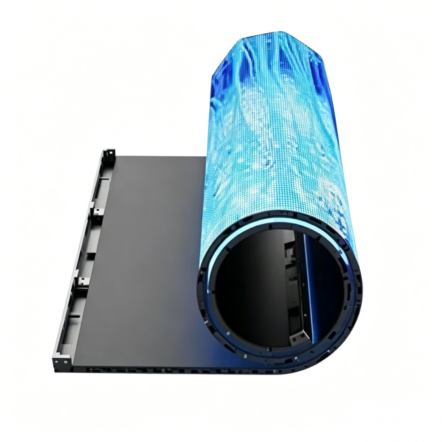 Roll up Flexible LED Display Screen P2.6 P3.9 Soft LED Module Video Wall for Stage Event Exhibition OEM