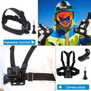 Kit d'accessoires pour caméra <span class=keywords><strong>GoPro</strong></span> : Sangle de poitrine, support de vélo et poignée selfie pour <span class=keywords><strong>GoPro</strong></span> Hero 13 12 11 10 9, DJI Osmo 6 5, Insta360 X3 X4 X5 - Product Image 3