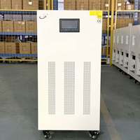 Régulateur de tension automatique triphasé 100 kVA à enroulement en cuivre CA avec écran LCD certifié CE pour machine de découpe laser