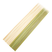 Brochettes en bambou vert écologiques de 30 cm