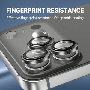 IPhone 17 용 HD 투명 3D PVD 강화 유리 렌즈 보호기 카메라 렌즈 커버 화면 보호기 - Product Image 6