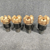 Ruitong 4 lames durables 165 mm, fraise PDC haute vitesse, trépan de forage de roche, outil forgé en acier au carbone API Reg 3 1/2